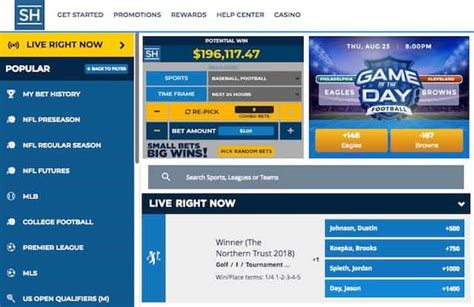 SugarHouse Online SportsBook In PA Review & Ratings 2022.
